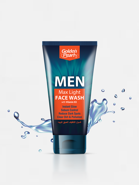 Golden Pearl  Men's Max White Face Wash 75 ml