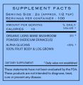 Truly Eco Friendly USDA Organic Lions Mane Mushroom Powder - 100 Servings - Log Grown 100% Fruit Body, Vegan, Memory, Focus, Cognition, Mental Clarity, Nerve Health, 200g. 