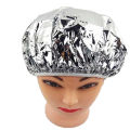 aluminum foil cap-1 x Shower cap-Silver. 