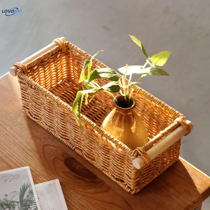 Imitation%20Rattan%20Storage%20Basket%20Woven%20Baskets%20for%20Coffee%20Table%20Bathroom%20Home%20-%20Image%207