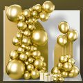 24 Inches pack of 10 Metallic Shiny Balloons for Birthday Party/Decorations, Weddings, Baby/Bridal Shower, Anniversary Party, Welcome Party Balloons Set Birthday Accessories.. 