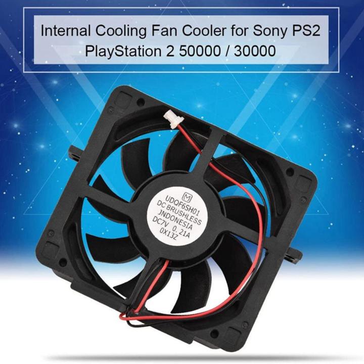 2X Cooling Fan Cooler for Sony Playstation 2 PS2 50000/30000 Console