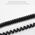 Coiled Cable Type C Wire Mechanical Keyboard for Poker 2 GH60,White. 