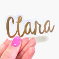 CUSTOMIZE Name Vinyl Sticker | Custom Logo Tag Waterproof Vinyl Label Decals. 