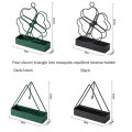 Mosquito Coil Stand Triangle Anti-scald Mosquito Coil Holder Stand Wax Melt Burner Home Decoration Aromatherapy Burner,House Hold Accessories. 