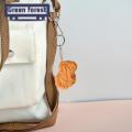 Food Keychain Realistic Fried Chicken Keychain Cute Food Pendant for Bags Keys Popular in Asia Simulated Food Decoration. 