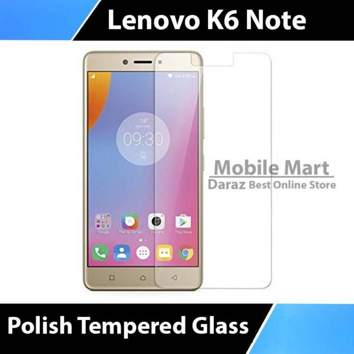 Lenovo K6 Note Tampered Glass Screen Protector For K6 Note
