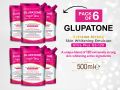 GLUPATONE Extreme Strong Whitening Emulsion Ultra Plus GS-120 For Face & Body 500ml (Pack Of 6). 