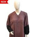 Arabic Saudi Daraz best seller cuffed sleeves abaya with long maxi style and had adjustable best for girls and women arabic style Bidoonessma Arabic Saudi Abaya Elegant Decent look Abaya for Gift Girls with scarf with Decent Leather Patch. 