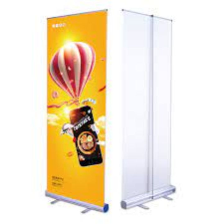 Roll Up Stand flex stand for Advertising with Bag / Portable Aluminum Display Standee