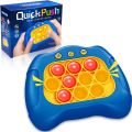 Quick Push Light Up Pop Game Fidget Toys for Adults and Kids | Puzzle Game Machine | Squeeze Poppet Sensory Push Pop Bubble Toy | Relief Party Favors Puzzle Game Fidget Console. 