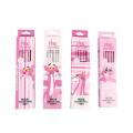 New Arrival 12pcs/pack Cute Pink Panther Flamingo HB Wood Pencils With Eraser Children Study Sketch Pencil School Stationery. 