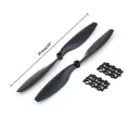 1Pair 10 Inch Propeller 1045 Propeller 2 Blades Props CW CCW Paddle for Quadcopter. 