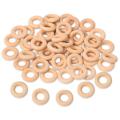 150 Pcs 25 Mm/1 Inch Wooden Craft Ring Unfinished Wooden Rings Circle Wood Pendant Connectors for DIY Projects. 