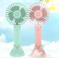 Mini Portable Fan Cooling Hand Holding Fan Rechargeable Fan Desktop Phone Holder Multifunction Travel Cooler Fan. 