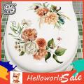 Toilet Sticker Self-adhesive Waterproof Long-lasting Eye-catching Floral Design for Home Bathroom Decor. 