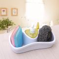 Multipurpose Soap Dispenser and Sponge Holder, Detergent Dispenser, Bathroom and Kitchen Liquid Detergent and Soap Container BPA Free Durable Material. 