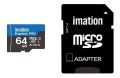 Imation memory card (Micro sd card) 32gb + 64gb [Memoria Micro SD Imation 32GB U1, V10 Con Adaptor] [Memoria Micro Sd 64 Gb Imation 4k Clase 10]. 