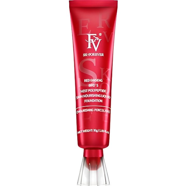 FV SK Forever Liquid Foundation Makeup, Oil Control Waterproof Long Lasting Face Makeup for Normal & Dry Skin, Lightweight Medium Coverage, Vegan & Cruelty-Free, Porcelain, 30ml