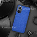 Casinglee For Honor X7 Linen Phone Case Hard Cloth Back Cover With Soft Frame Anti-knock Cases For Honor X7. 