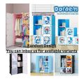 6/8 Cubes Wardrobe With Hanging & Storage Boxes, Cubic wardrobe, Hanging Clothes Cupboard Baby cupboard and Baby Hanging Wardrobe - 6/8 Cubes Kitty Storage Cabinet & Wardrobe for Kids with Hanging Rod. 