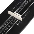 Professional Foot Measurement Device, US Standard Shoe Sizer, Shoe Measuring Device Ruler Sizer for Kids and Adults. 