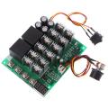 DC 10-55V 12V 24V 36V 48V 55V 100A Motor Speed Controller PWM HHO RC Reverse Control Switch with LED Display. 