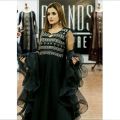 Trendy Organza Ruffle Dupatta for Women - Elegant and Fashionable. 