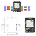 ESP32-CAM-MB WiFi OV2640 Camera Module Bluetooth Module 5V CH340G Nodemcu FT232RL USB to TTL Converter+40Pin Jumper Wire. 