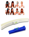 Pack of 2 Hair Cutting Tools Styling Cutting Kit 2 Level Combs 2 PCS Haircut Accessory Comb Machine Rotating Ruler Help Hair Bangs Cut Hair Cutting Clips With Rotating Levels Trimming Bangs, Fringe, Cutting Split-ends, Creating Layers with Salon Perfect. 