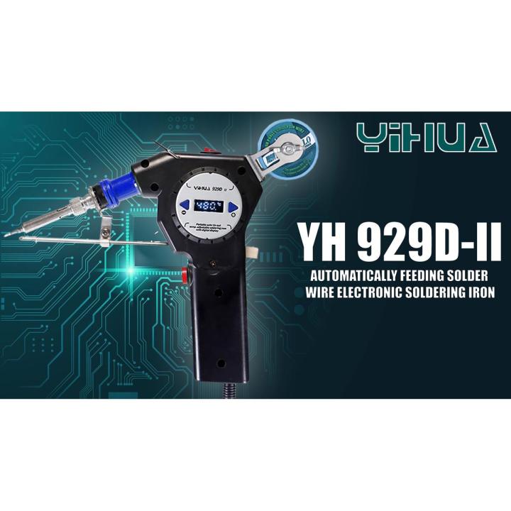 Automatically Feeding Solder Wire Electronic Soldering Iron YH929D-II