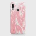 Motorola Moto E6 Plus Cover - SkinLee HQ Hard Case - Pink Dream Marble - SKINLEE-113-1-579-423. 