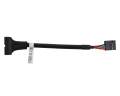 19 Pin USB3.0 Male to 9 Pin USB2.0 Female Motherboard Cable Adapter Converter. 
