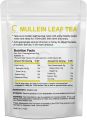 Mullein Leaf Tea for Lungs Cleanse and Immune Support, 100% Natural, Caffeine Free, 40 Tea Bags. 
