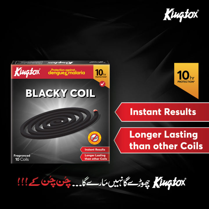 Kingtox Mosquito Repellant Coil Blacky