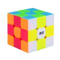 Stickerless 56mm Qiyi Warrior S Rubiks Cube 3x3 - Magic Speed Cube Puzzle Toys Rubik's Cube 3x3, Memory and Responsiveness Rubik Cube, Concentration Rubic Cube ( 56mm ) Rubix Cube. 