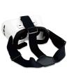 Virtual Reality Glasses With Bluetooth Remote - Black & White. 