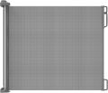 Child Safety Indoor/Outdoor Retractable Baby Gate 33" Tall, Extends to 71" Wide, Gray. 