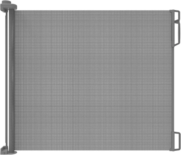 Child%20Safety%20Indoor/Outdoor%20Retractable%20Baby%20Gate%2033"%20Tall,%20Extends%20to%2071"%20Wide,%20Gray%20-%20Image%202