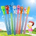Cartoon Bubble Maker Stick Fun Play 10 inches Random Character. 