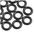 Black 9MM X 2.0mm Rubber Seals  Seal O Rings 12 PCS. 