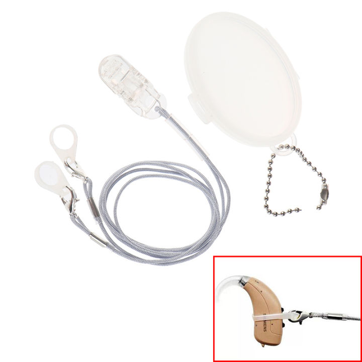 Ear Hearing Aid Clip Protector Holder Safety Protectio Children Adults Behind Hudduo
