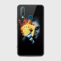 Vivo Y15 Cover - Joker Series - HQ Ultra Shine Premium Infinity Glass Soft Silicon Borders Case. 