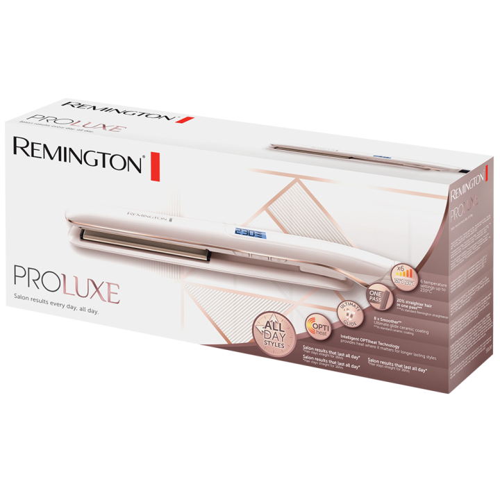 Remington Pro-luxe Straightener S9100 - Rose Gold