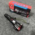 Rechargeable Multi Functional Emergency ABD 2210 Torch Imported 6-in-1 Flashlight & Power Bank - 2KM Range. 