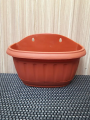 Set of 1 Red Imported Wall Basket Hanging Pot Flower pots Succulent Plants. 