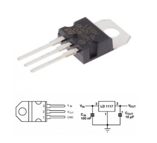 3.3V Voltage Regulator LD1117V33