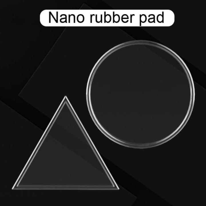 Car Phone Holder Universal Magic Nano Rubber Fixate Gel Pad for Tablet Mobile Phone Stand Wall Desk Stickers Paste Stand