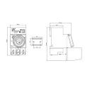 sul181h Mechanical Timer 24 hours Time Switch Relay Electrical Programmable Timer 24 hour Din Rail Timer Switch. 