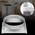 Air Conditioner Exhaust Hose Interface, Portable Home Mobile Air Conditioner Body Fitting Connector, Square 15cm. 